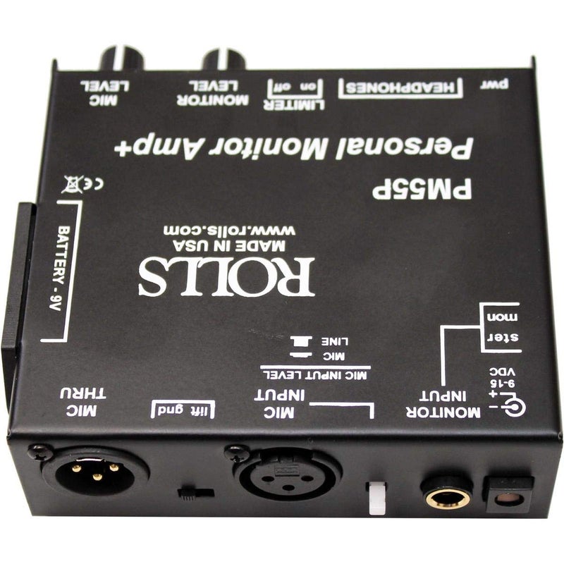 rolls PM55P Personal Monitor Amp Battery Opt - Image 3